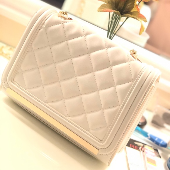 Aldo Handbags - Aldo white quilted bag
